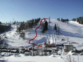 Ski areál Branná