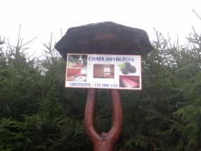 Chata Ostružina - Branná, Ostružná