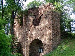 Zcenina hradu Fultejn