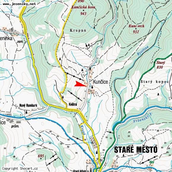 Mapa umístění