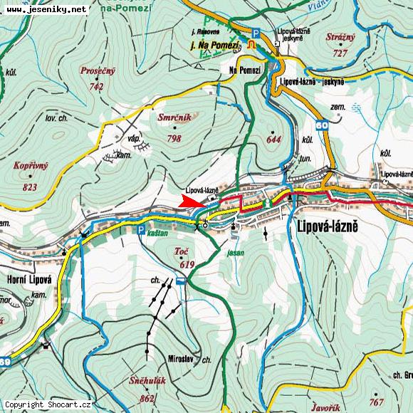 Mapa umístění