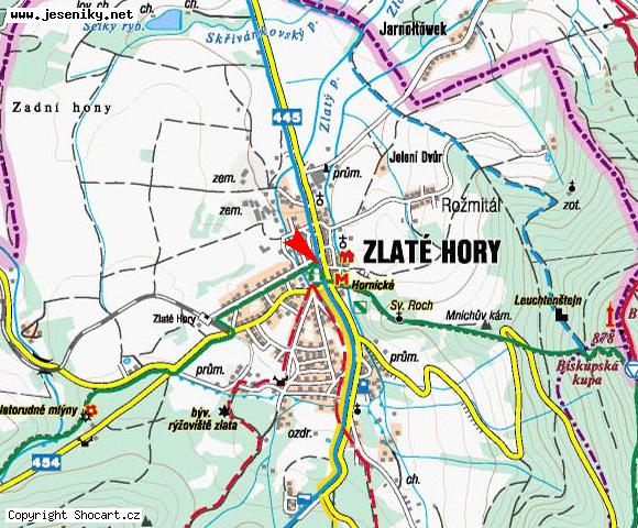 Mapa umístění