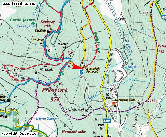 Mapa umístění